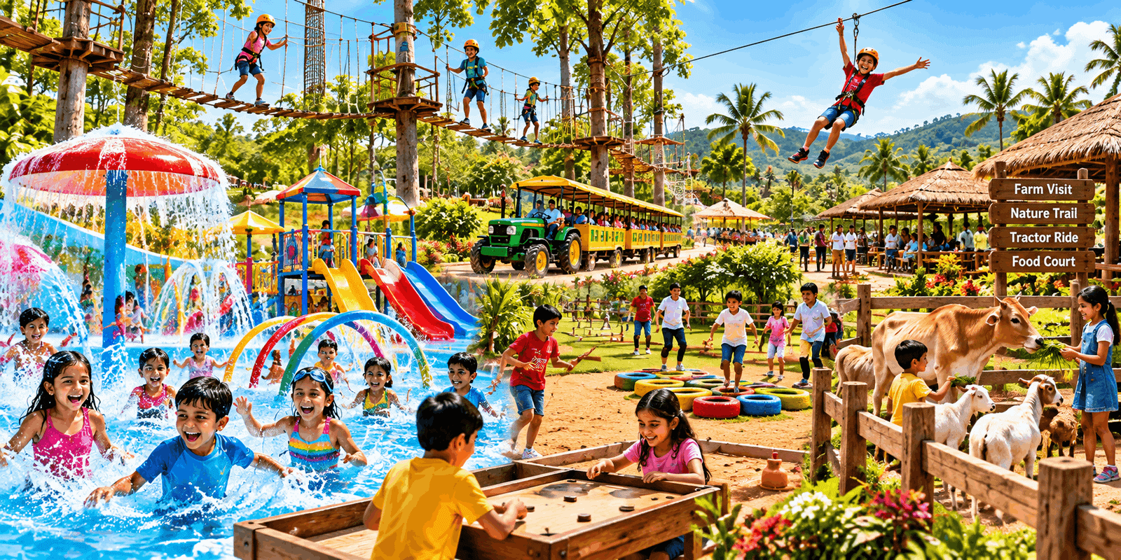 Surya Farm & Fun family experience